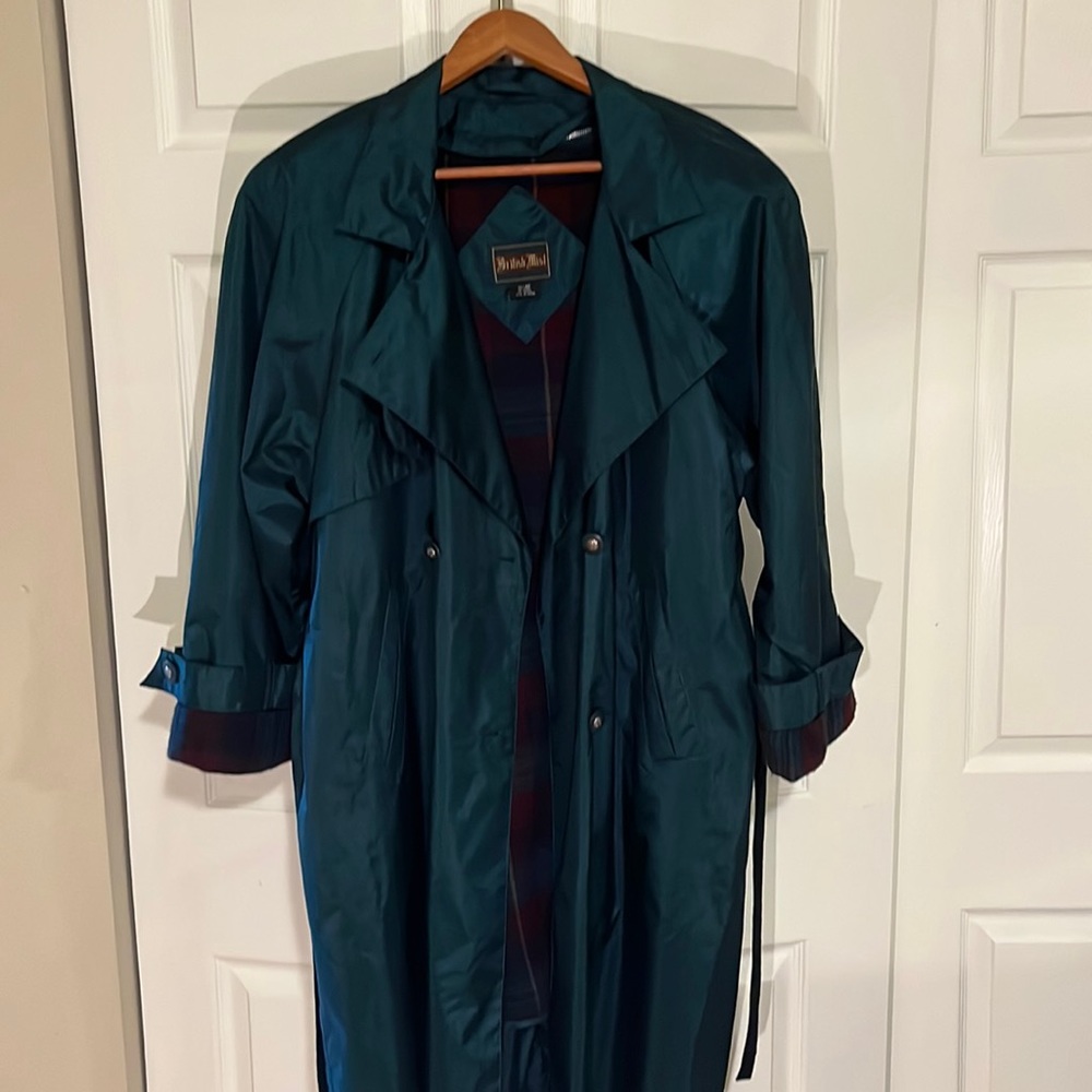 British Mist/ Emerald green/ Trench coat
